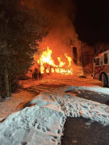 Thankful for life, community after fire